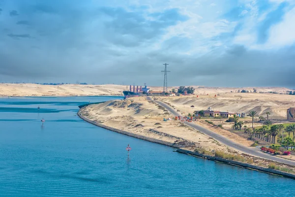Bank of the Suez Canal — Stock Photo, Image