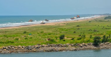 Gemi enkazı Afrika kıyısında
