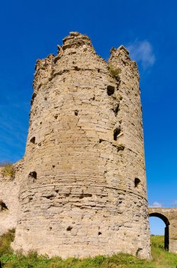 eski bir kale kalıntıları