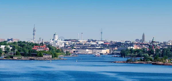 Costa do porto de helsinki — Fotografia de Stock