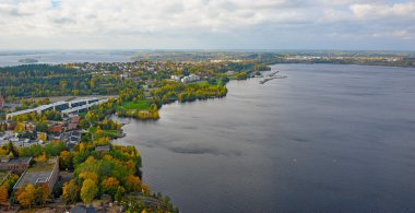 Tampere gözlem güverteden görünümünü