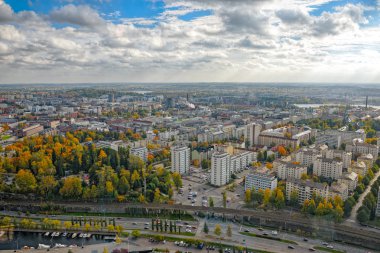 Tampere gözlem güverteden görünümünü