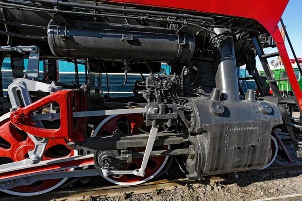 Ruedas de locomotora de vapor —  Fotos de Stock