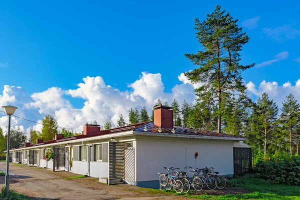 Familienfreundliches gemütliches Ferienhaus — Stockfoto