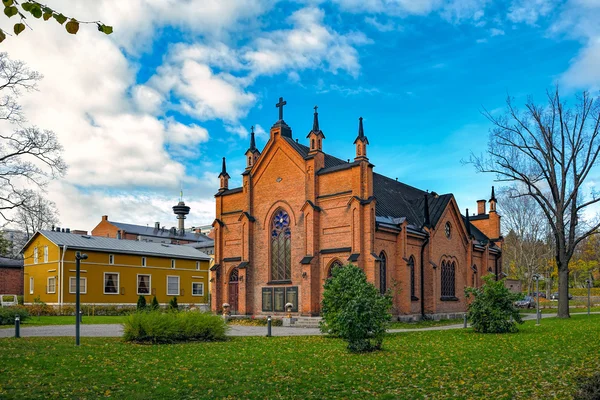 Finlayson kerk in Tampere — Stockfoto