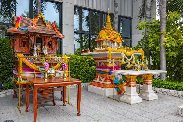 Thai spirit houses — Stock Photo, Image