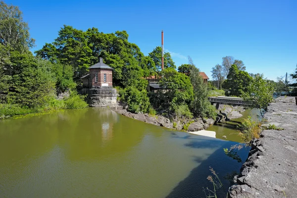 Vanhankaupunginkoski、ヘルシンキの滝 — ストック写真