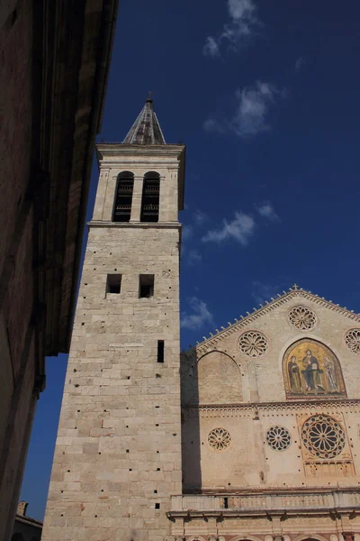 Domkyrkan av spoleto — Stockfoto