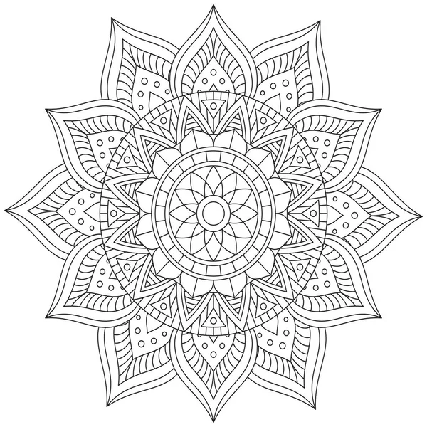 Mandala Vektörü Yaprak Renk Sanatı Basit Grafiksel Şekil Çiçek Tasarımı Çiçek Orijinal Özellikleri Resmedilmesi İslam Hint Mistik Dini Müslümanlığı Nilüfer Yazdırma Sanatı Kumaş Deseni Tekstil Sembolü