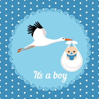 Şirin bebek çocuk kartı