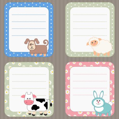 Şirin çerçeveler topluluğu.