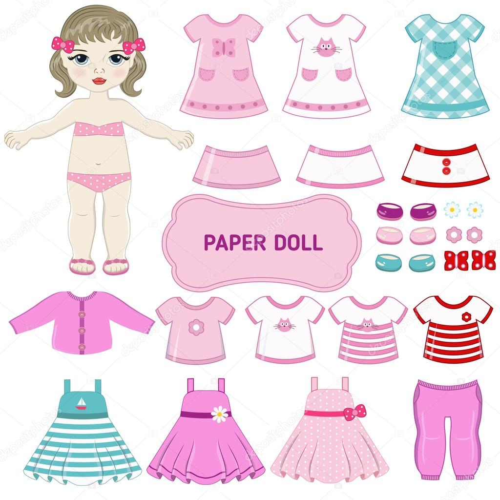 Paper doll.