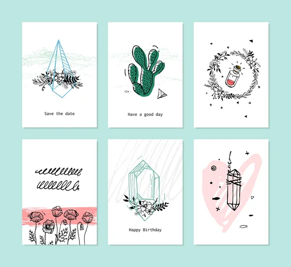 el boyalı çiçek kartı