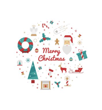 Baskı için Noel süsleri