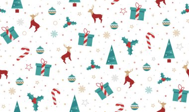 Parlak Noel chuck kumaş için