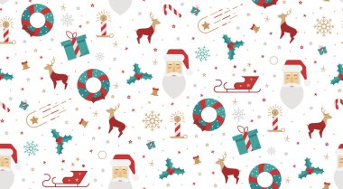 Parlak Noel chuck kumaş için