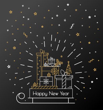 Baskı için Noel süsleri