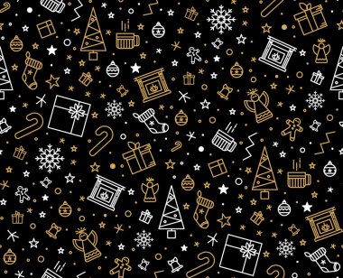 Baskı için Noel süsleri