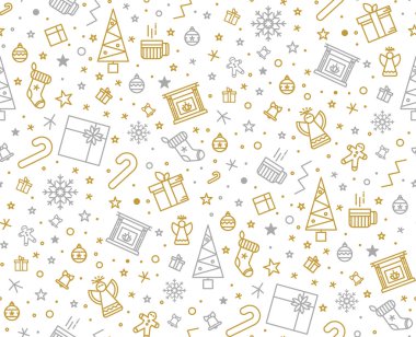 Baskı için Noel süsleri