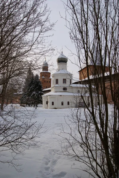 Weliki Nowgorod Winterlandschaft — Stockfoto