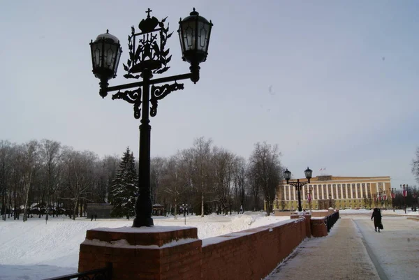 Veliky Novgorod Winter Landscape — Stock Photo, Image