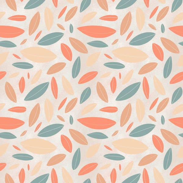 Renkli yapraklarla sonbahar mevsimi için kusursuz desen. Arkaplan, dekor, tasarım, tekstil için desen. 