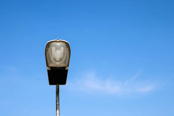 Street Lamp Sky Cloud Background — Stock Photo, Image