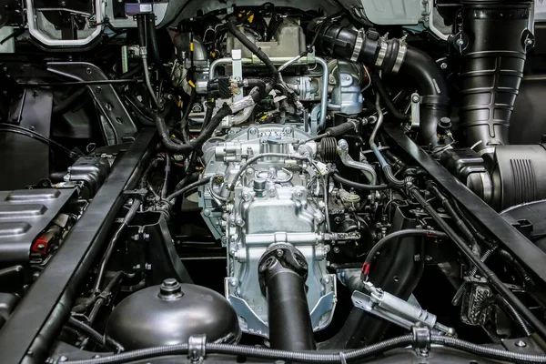 Truck Diesel Engine Gearbox Transmission System — Stok fotoğraf