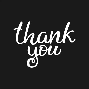 El çizilmiş vektör beyaz lettreing 