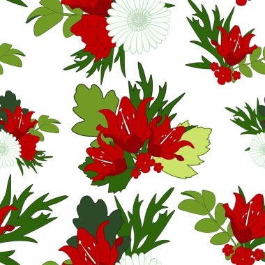 Çiçek parlak arka kesintisiz plan.