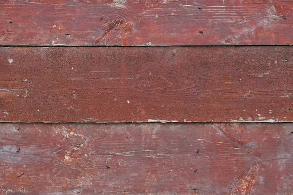 Painel de tábuas de madeira pintado vintage vermelho — Fotografia de Stock