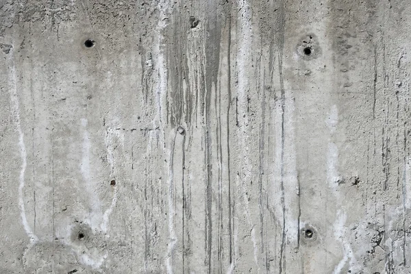 Бетонная стена на строительной площадке — стоковое фото
