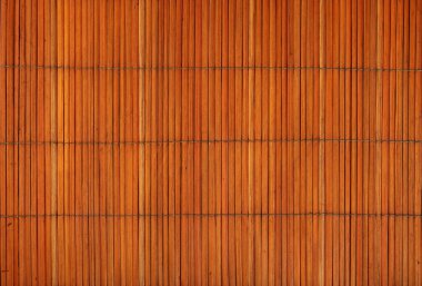 Turuncu kahverengi vintage Bambu tahta mat arka plan