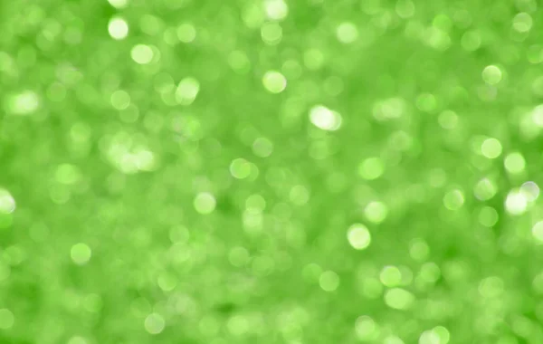 Fondo Abstracto Verano Verde Bokeh Desenfocado Luces Borrosas Destellos Brillo —  Fotos de Stock