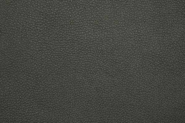 Close Background Texture Pattern Black Natural Leather Grain Directly — Stock Photo, Image