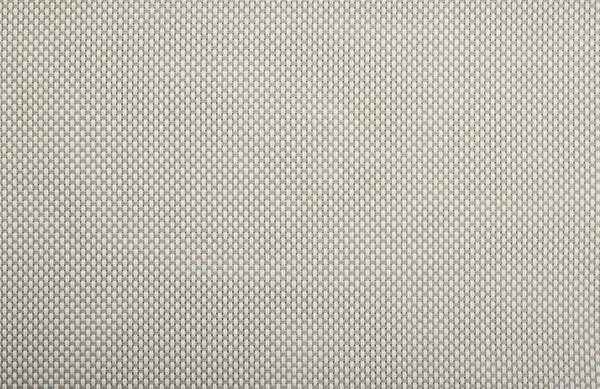 Background texture of horizontal gray and vertical white wicker braided plastic double strings with small mesh — ストック写真