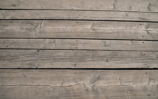 Винтажная деревянная панель с горизонтальными досками и зазорами — стоковое фото