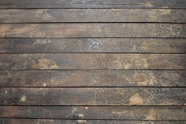 Vintage wooden panel with horizontal planks and gaps — Stock Photo, Image