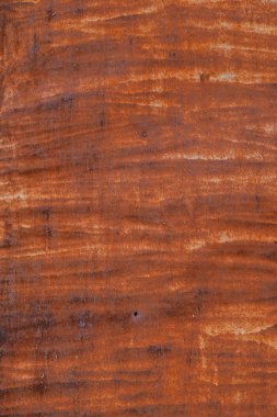 Aşınmış metal yüzeyi parlak pas lekeli