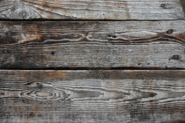 Antika ahşap panel ile yatay plakalar ve boşluklar