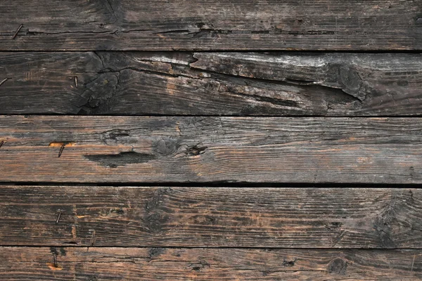 老式木制面板水平木板与差距 — 图库照片