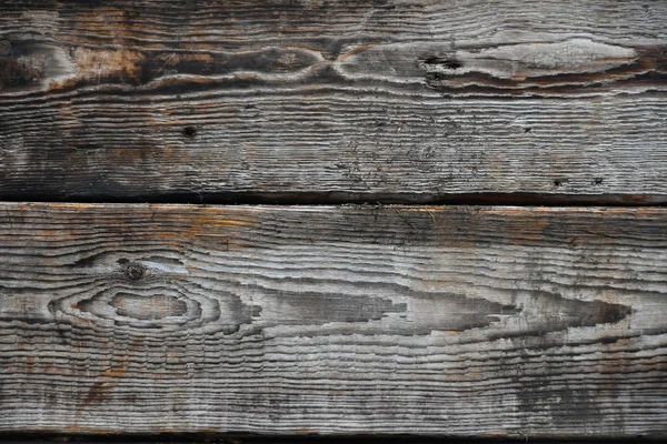 Vintage wooden panel with horizontal planks and gaps — Stock Photo, Image