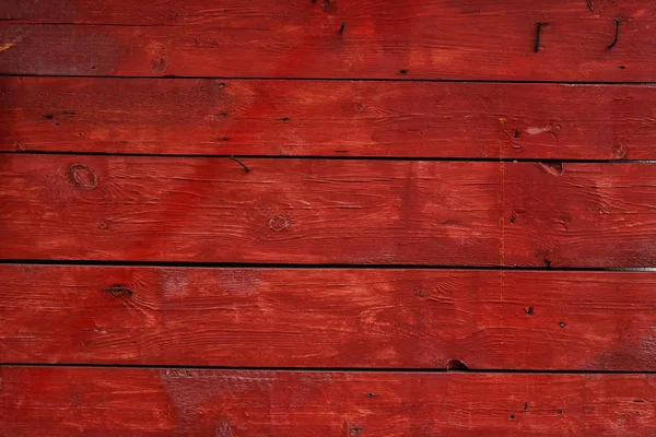 Kırmızı vintage ahşap panel yatay plakalar ile boyalı