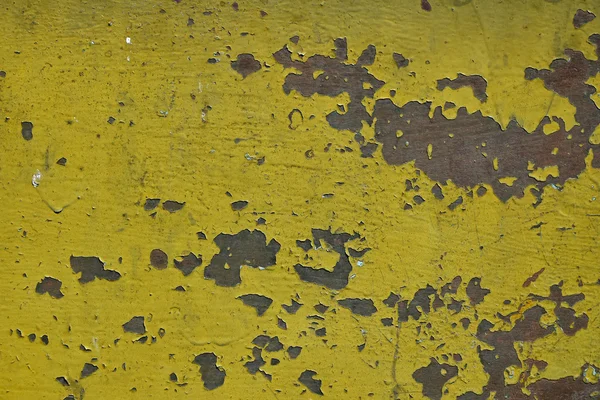 Festett rozsdás festett fém felület pelyhek — Stock Fotó