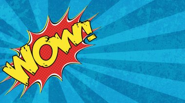 Farklı etiketlerle geçmişe dönük komik sanatsal konuşma baloncukları