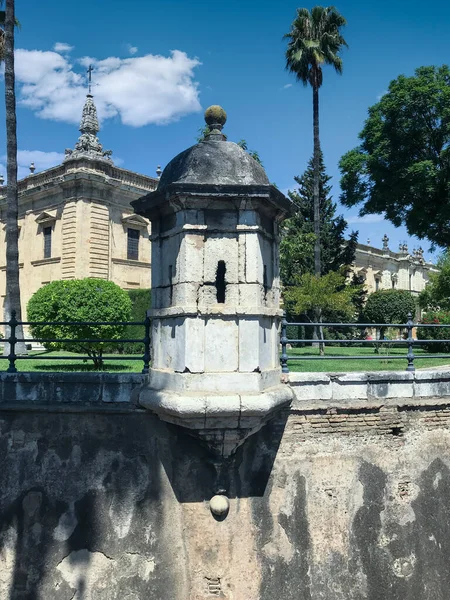 Vista Sulla Parte Superiore Del Vecchio Castello — Foto Stock