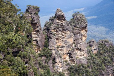 Üç Kız Kardeş kaya oluşumları, Katoomba NSW Avustralya