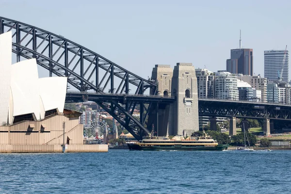 Opéra Sydney Harbour Bridge Luna Park Ferry — Photo