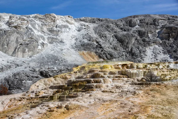 Mamut Kaplıcaları, Yellowstone Ulusal Parkı