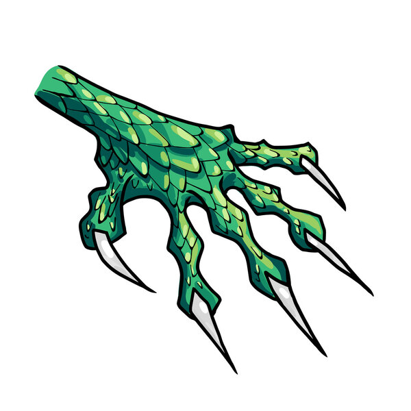 Dragon or monster paw